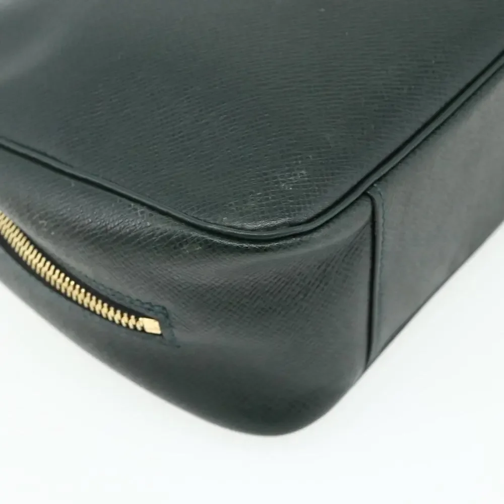 Louis Vuitton Taiga Trousse Toilette GM Clutch Bag Epicea Green